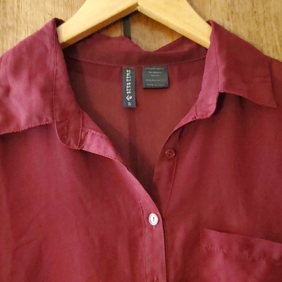 ⭐️ 3/$15 ⭐️ Sheer blouse - Picture 3 of 10